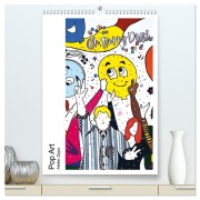 Cover-Bild zum Titel 'Pop Art - Atelier Zippo (hochwertiger Premium Wandkalender 2026 DIN A2 hoch), Kunstdruck in Hochglanz' von 'Katja M. Zippo'