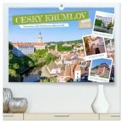Cover-Bild zum Titel 'Cesky Krumlov. Tschechiens stille Schönheit im Böhmerwald (hochwertiger Premium Wandkalender 2026 DIN A2 quer), Kunstdruck in Hochglanz' von 'Hanna Wagner'