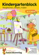 Cover-Bild zum Titel 'Kindergartenblock ab 3 Jahre - Vergleichen, rätseln und malen' von 'Ulrike Maier'