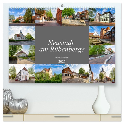 Neustadt am Rübenberge Impressionen (hochwertiger Premium Wandkalender 2025 DIN A2 quer), Kunstdruck in Hochglanz - Dirk Meutzner