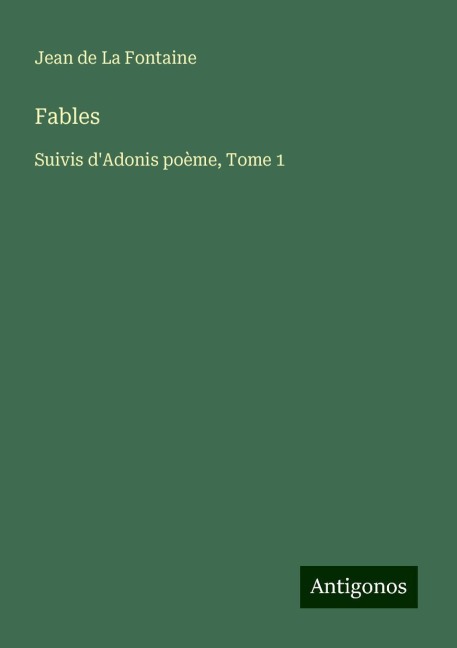 Fables - Jean De La Fontaine