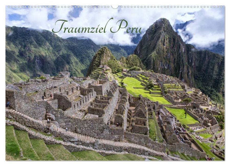 Traumziel Peru (Wandkalender 2026 DIN A2 quer), CALVENDO Monatskalender - Michele Junio