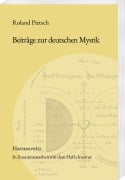 Cover-Bild zum Titel 'Beiträge zur deutschen Mystik' von 'Roland Pietsch'
