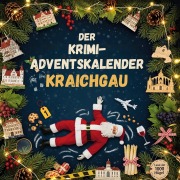 Cover-Bild zum Titel 'Der Krimi-Adventskalender Kraichgau' von 'Jonah Wagner'