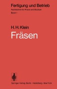 Cover-Bild zum Titel 'Fräsen' von 'H. H. Klein'