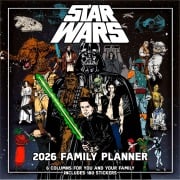 Cover-Bild zum Titel 'STAR WARS Familienplaner im Format 30 x 30' von ''