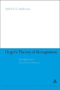 Cover-Bild zum Titel 'Hegel's Theory of Recognition' von 'Sybol S. C. Anderson'