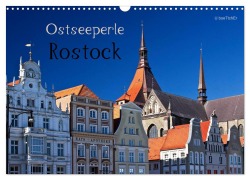 Cover-Bild zum Titel 'Ostseeperle Rostock (Wandkalender 2026 DIN A3 quer), CALVENDO Monatskalender' von 'U. Boettcher'