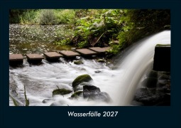 Cover-Bild zum Titel 'Wasserfälle 2027 Fotokalender DIN A4' von 'Tobias Schmitt, Kevin Heber'