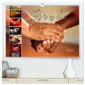 Hände (hochwertiger Premium Wandkalender 2024 DIN A2 quer), Kunstdruck in Hochglanz - Peter Roder