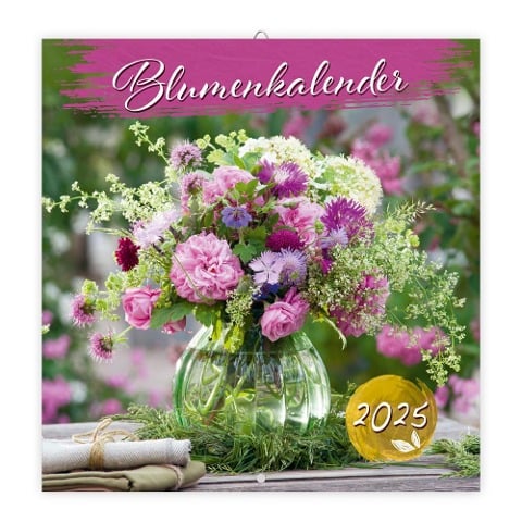 Trötsch Broschürenkalender Blumenkalender 2025 - 