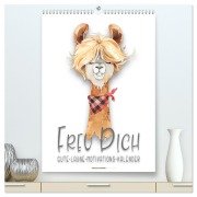 Cover-Bild zum Titel 'Freu Dich - Gute-Laune-Motivations-Kalender (hochwertiger Premium Wandkalender 2026 DIN A2 hoch), Kunstdruck in Hochglanz' von 'Peter Roder'