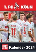 1. FC Köln 2024 - Fußball-Kalender - Express-Fankalender - Wandkalender 29,7 x 42 cm - 