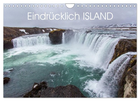 Eindrücklich Island 2024 (Wandkalender 2024 DIN A4 quer), CALVENDO Monatskalender - Stefan Krischer