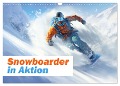 Snowboarder in Aktion (Wandkalender 2025 DIN A3 quer), CALVENDO Monatskalender - Liselotte Brunner-Klaus