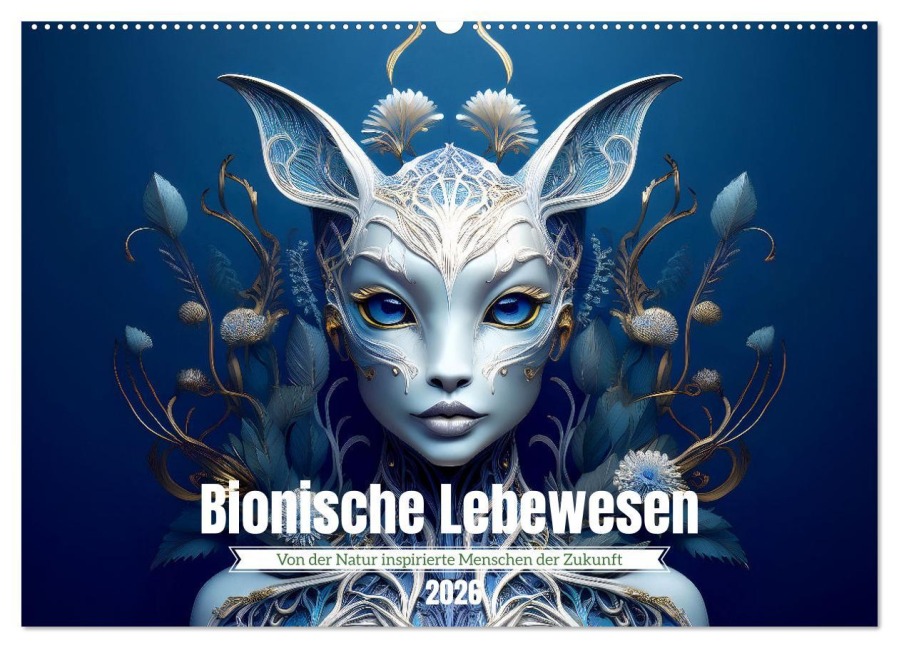 Bionische Lebewesen - Von der Natur inspirierte Menschen der Zukunft (Wandkalender 2026 DIN A2 quer), CALVENDO Monatskalender - Drachenkind-Fotografie Drachenkind-Fotografie