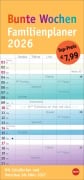 Bunte Wochen Familienplaner 2026 - 