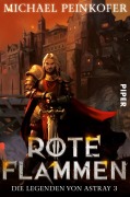 Cover-Bild zum Titel 'Rote Flammen' von 'Michael Peinkofer'