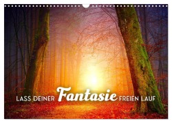 Cover-Bild zum Titel 'Lass Deiner Fantasie freien Lauf (Wandkalender 2026 DIN A3 quer), CALVENDO Monatskalender' von 'Sf Sf'