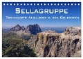 Sellagruppe - Traumhafte Ausblicke in den Dolomiten (Tischkalender 2025 DIN A5 quer), CALVENDO Monatskalender - LianeM LianeM