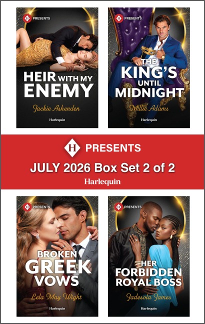 Harlequin Presents July 2026 - Box Set 2 of 2 - Jackie Ashenden, Millie Adams, Lela May Wight, Jadesola James