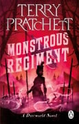 Cover-Bild zum Titel 'Monstrous Regiment' von 'Terry Pratchett'