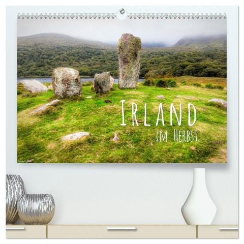 Irland im Herbst (hochwertiger Premium Wandkalender 2025 DIN A2 quer), Kunstdruck in Hochglanz - Heribert Adams -Lensviper-