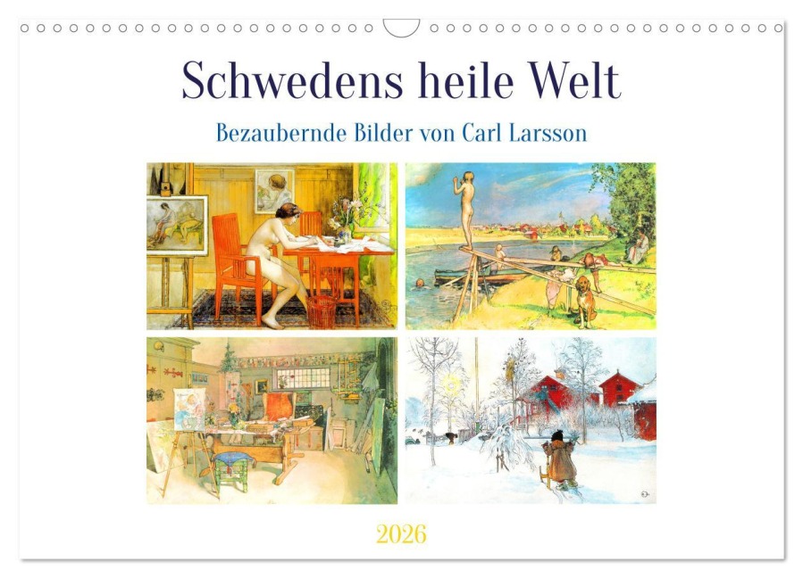 Schwedens heile Welt (Wandkalender 2026 DIN A3 quer), CALVENDO Monatskalender - Steffani Lehmann (Hrsg.