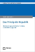 Cover-Bild zum Titel 'Das Prinzip der Republik' von 'Martin Stellmacher'