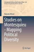 Cover-Bild zum Titel 'Studies on Montesquieu - Mapping Political Diversity' von 'Rolando Minuti'