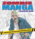 Cover-Bild zum Titel 'Zombie Manga Coloring Book' von 'Paperplanitstudios'