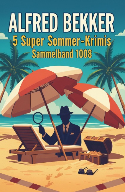 5 Super Sommer-Krimis Sammelband 1008 - Alfred Bekker