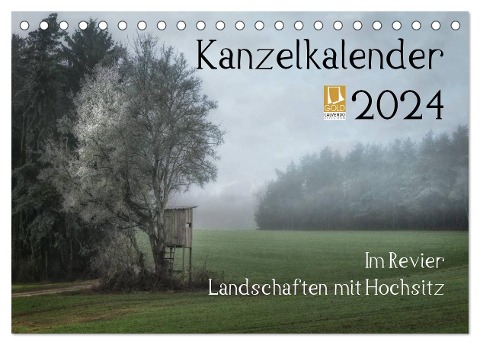 Kanzelkalender 2024 (Tischkalender 2024 DIN A5 quer), CALVENDO Monatskalender - Hans Zitzler