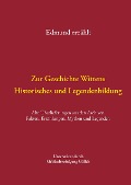 Cover-Bild zum Titel 'Zur Geschichte Wittens - Historisches und Legendenbildung' von 'Edmund Oldenburg'