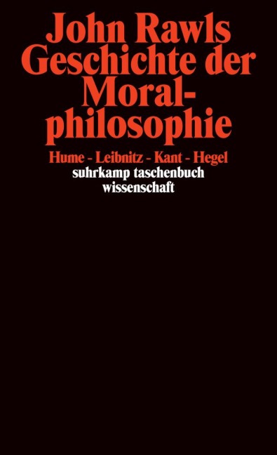 Geschichte der Moralphilosophie - John Rawls