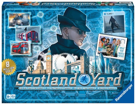 Scotland Yard - Gesellschaftsspiel & Brettspiel ab 8 Jahre - Projektteam III, Michael Schacht