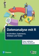 Cover-Bild zum Titel 'Datenanalyse mit R' Beschreiben, Explorieren, Schätzen und Testen' von 'Peter Sedlmeier, Markus Burkhardt'