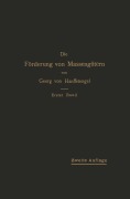 Cover-Bild zum Titel 'Die Förderung von Massengütern' von 'Georg Von Hanffstengel'