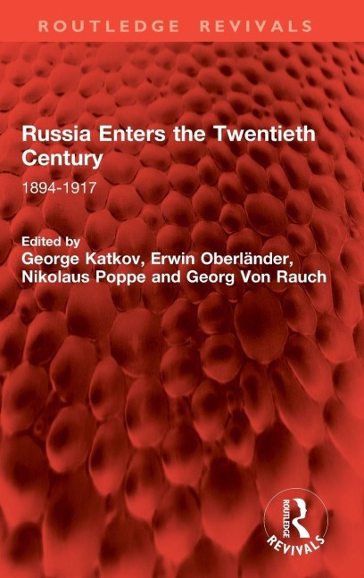 Russia Enters the Twentieth Century - 