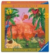 Cover-Bild zum Titel 'Kinderpuzzle 64 Teile - Afrikanisches Märchen' von ''