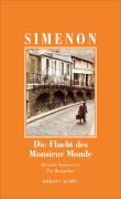 Cover-Bild zum Titel 'Die Flucht des Monsieur Monde' von 'Georges Simenon'