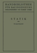 Cover-Bild zum Titel 'Statik' von 'Walther Kaufmann'