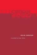 Cover-Bild zum Titel 'Transcritique' von 'Kojin Karatani'