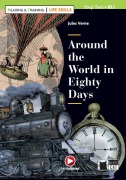 Cover-Bild zum Titel 'Around the World in Eighty Days. Buch + Audio-CD' von 'Jules Verne'