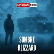 Cover-Bild zum Titel 'Sombre Blizzard' von 'Superflame'