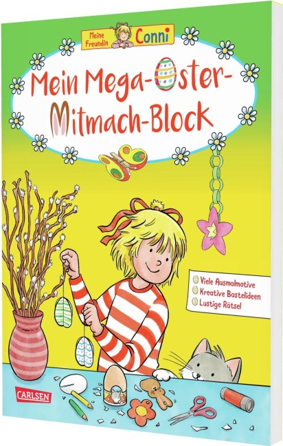 Conni Gelbe Reihe (Beschäftigungsbuch): Mein Mega-Oster-Mitmach-Block - Hanna Sörensen