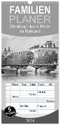 Familienplaner 2024 - Streifzug durch Paris im Retrostil mit 5 Spalten (Wandkalender, 21 x 45 cm) CALVENDO - Ellen Und Udo Klinkel