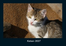 Cover-Bild zum Titel 'Katzen 2027 Fotokalender DIN A4' von 'Tobias Schmitt, Kevin Heber'
