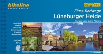 Cover-Bild zum Titel 'Flussradwege Lüneburger Heide. Ilmenau, Luhe, Seeve, Wümme, 1:50.000, 520 km' von ''