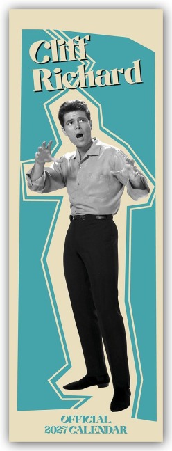 Cliff Richard 2027 - Slimline-Kalender - 
